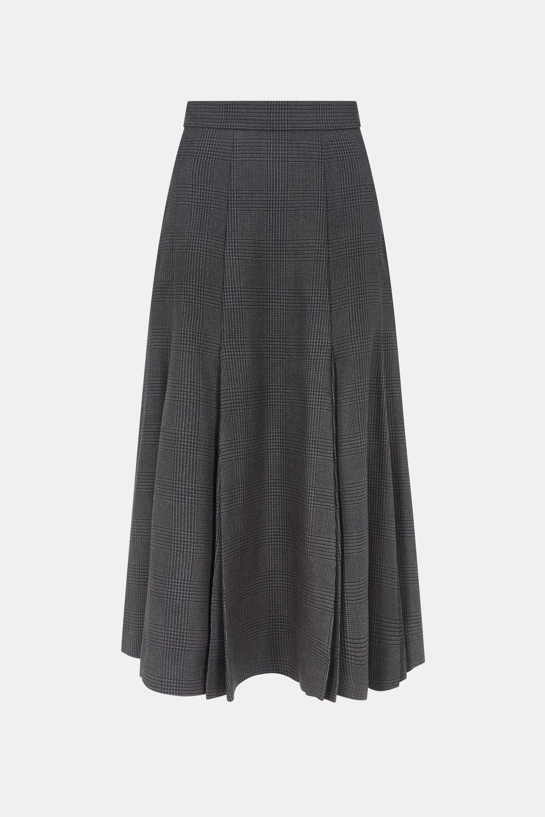 Kensie Skirt in Charcoal and Black Prince of Wales