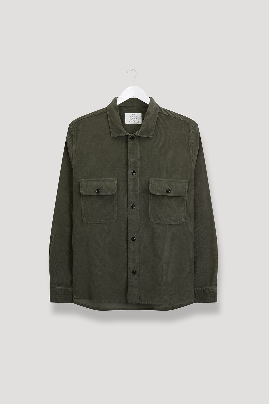 Recycled Cord Utility Overshirt