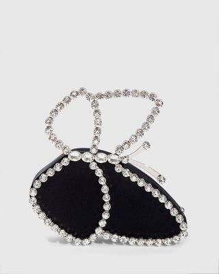 Black Butterfly Clutch