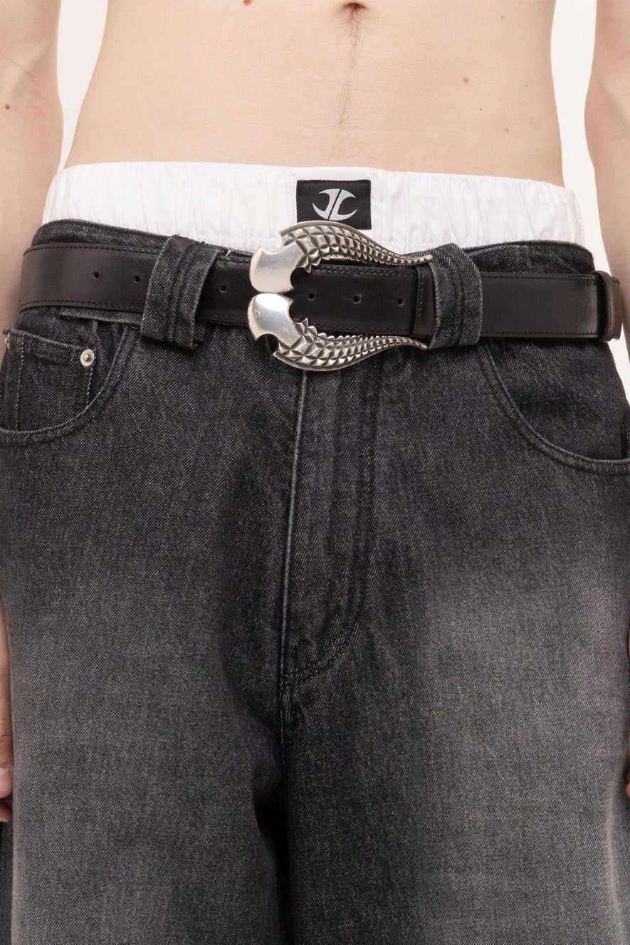 Belt W/ Alien Buckle