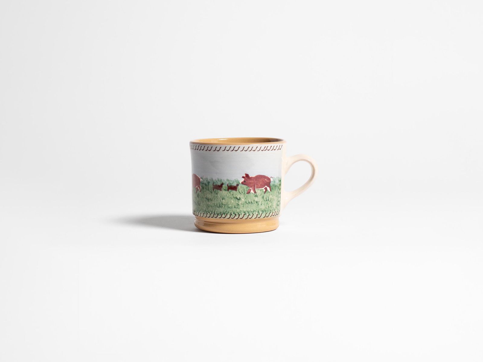 NICHOLAS MOSSE LARGE MUG IN BLUE & MULTI