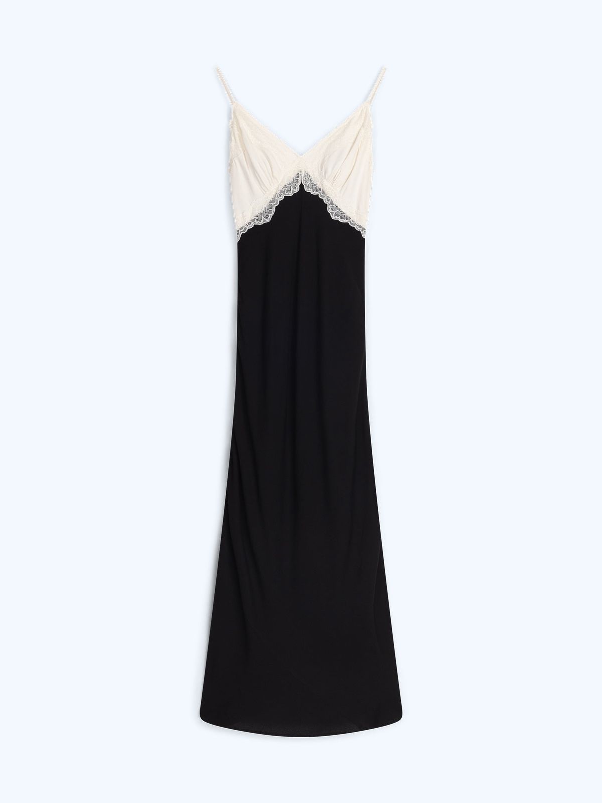 Drew Maxi Dress In Black And White