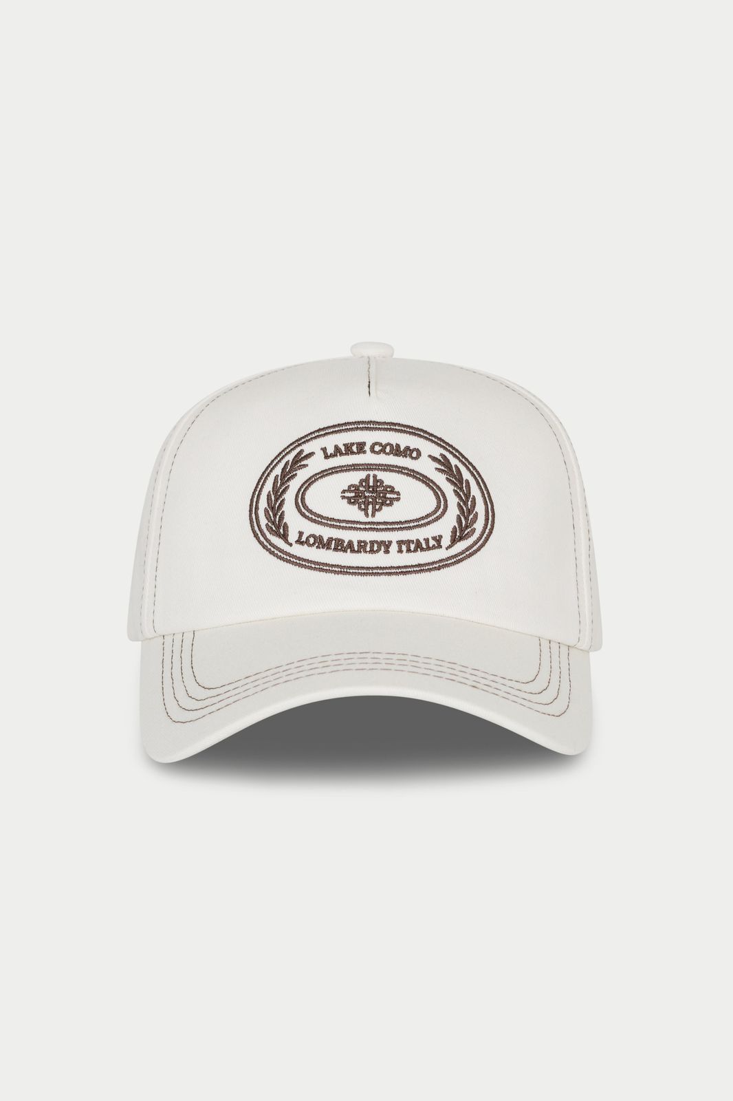 LAKE COMO OVAL CAP - OFF WHITE