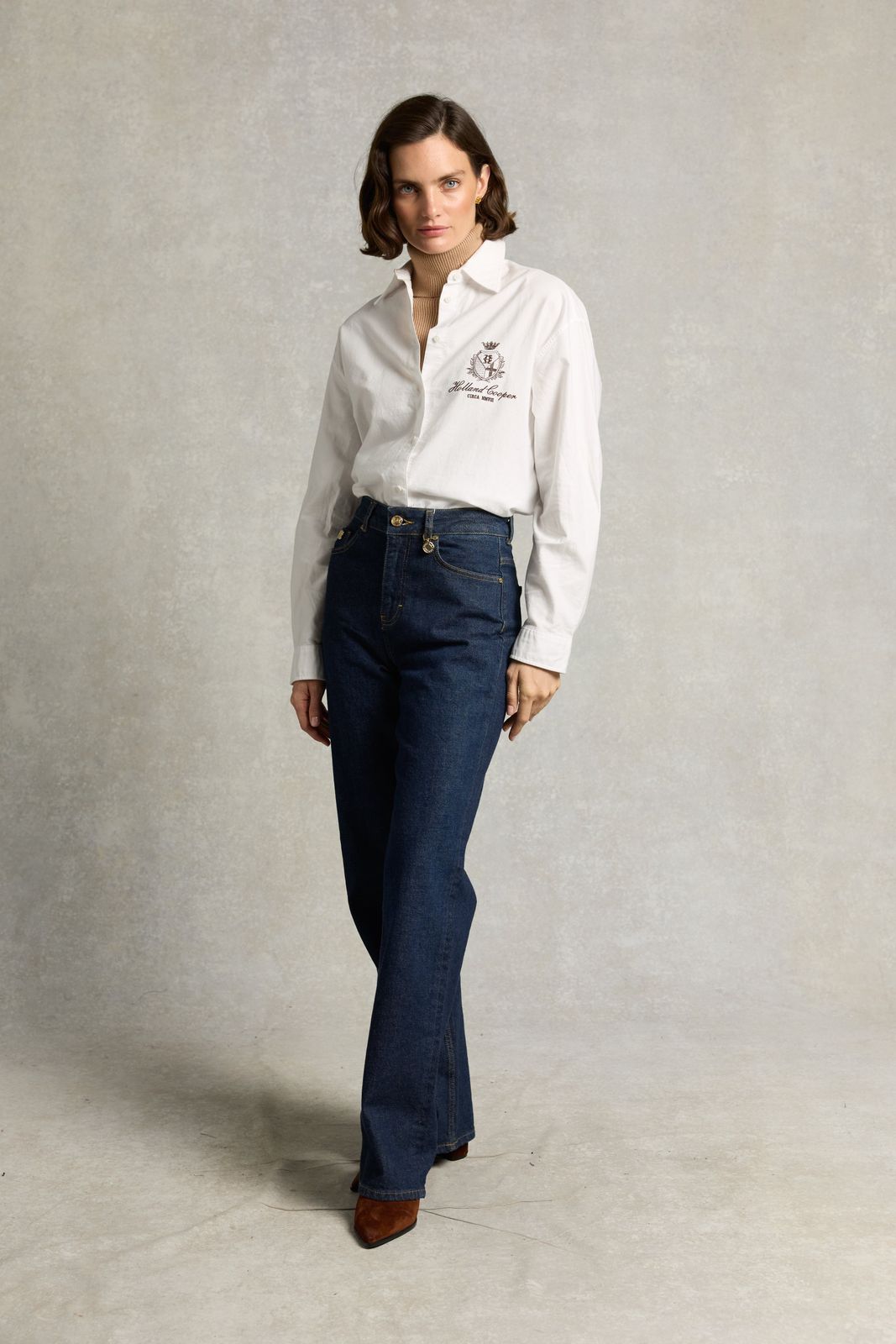 Classic Straight Jean (Super Dark Denim)