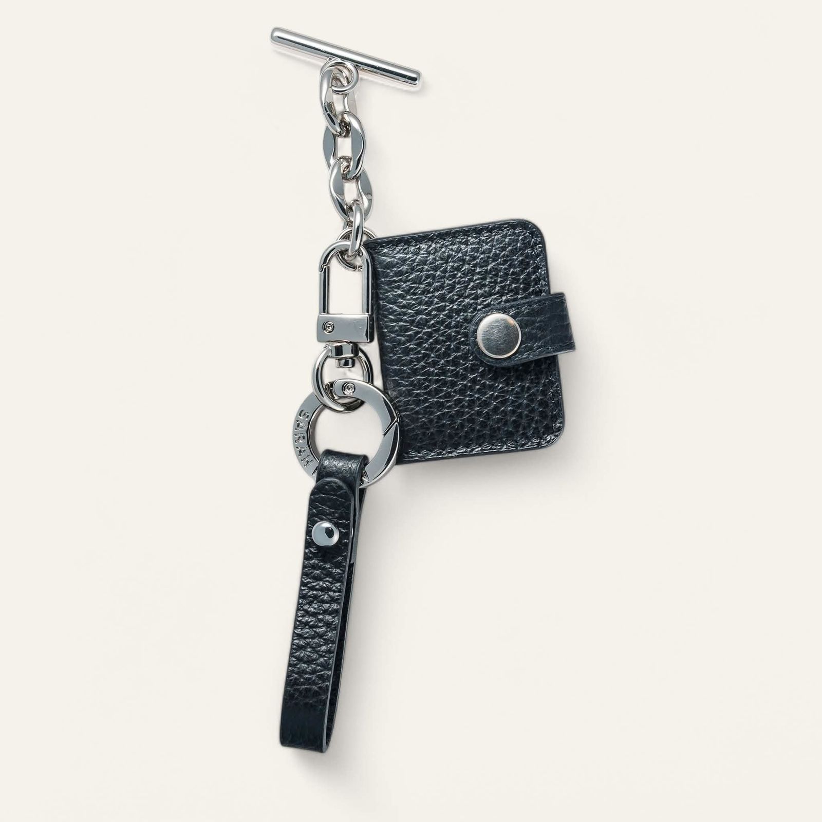 Moments Tassel | Black with Silver hardware