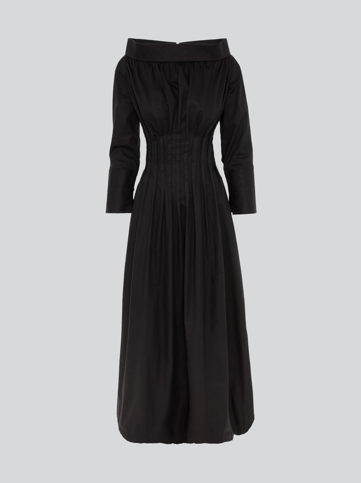 SEYA | GOTS Organic Cotton Long Dress | Black