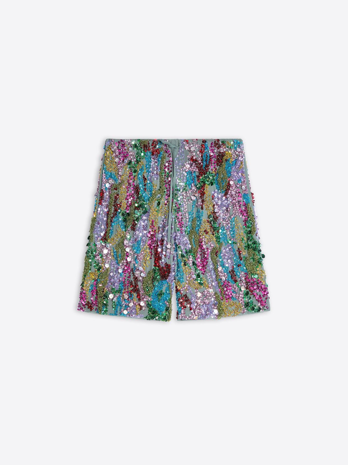 Embroidered shorts