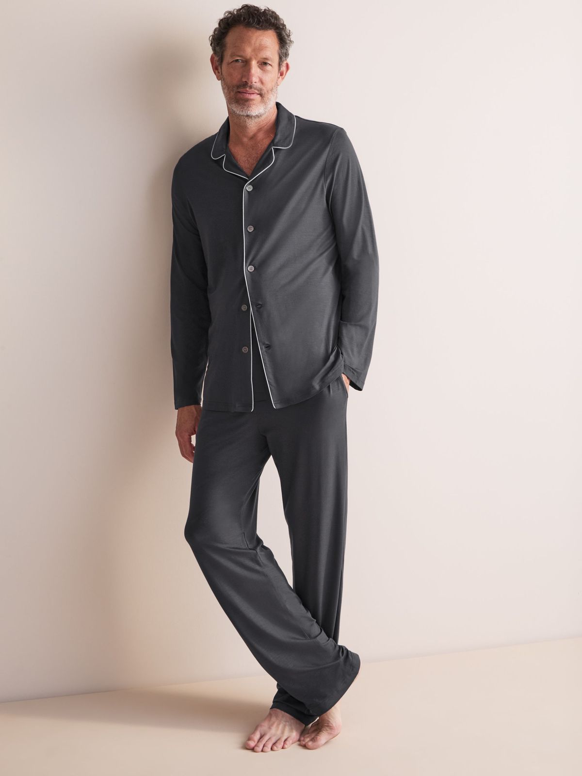 Basel Micro Modal Pyjamas Elephant Grey