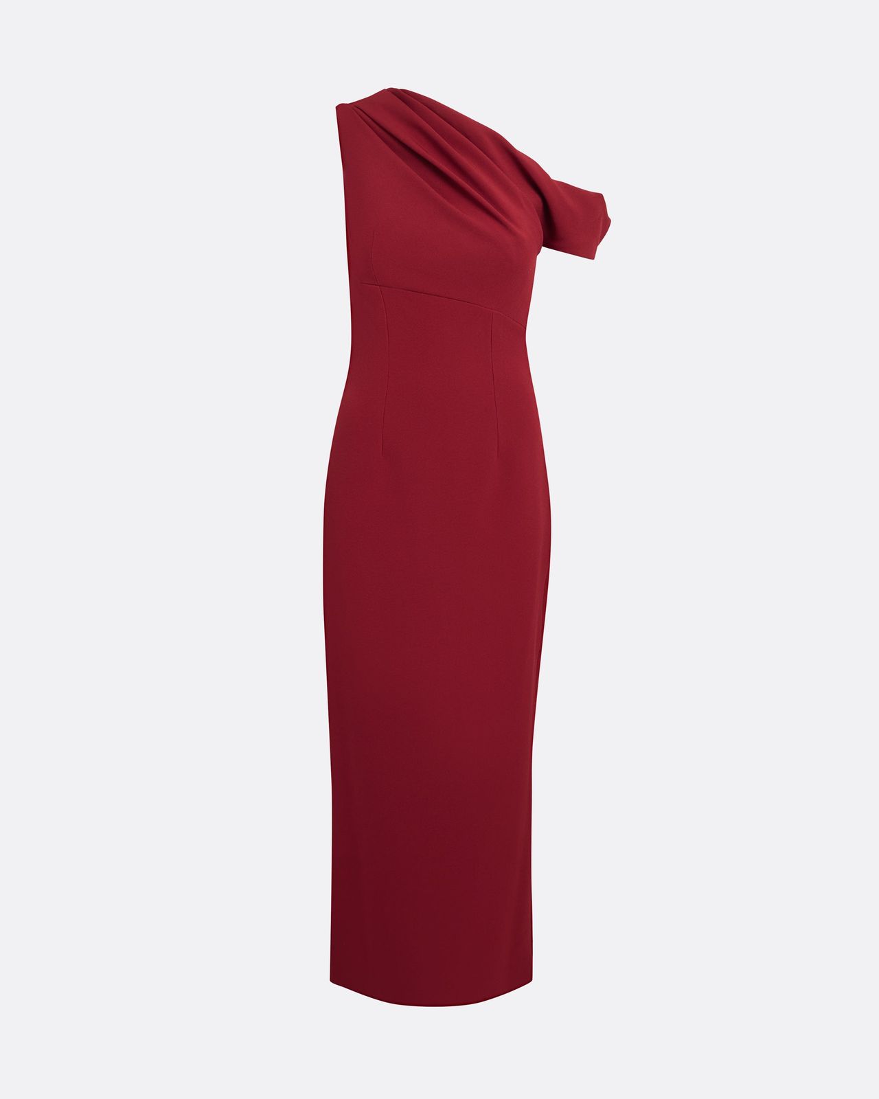 Fern Midi Dress In Rhubarb