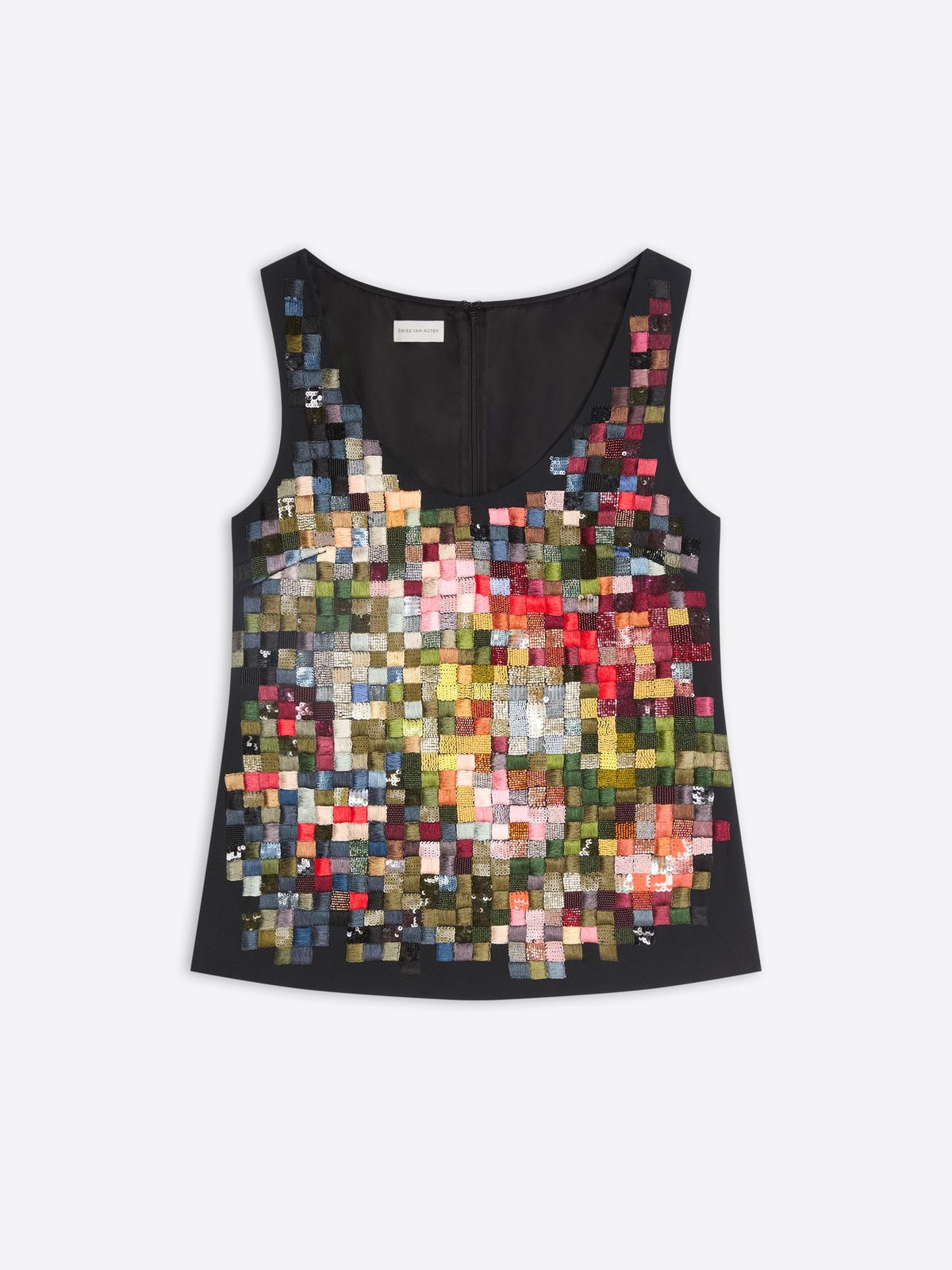Embroidered top