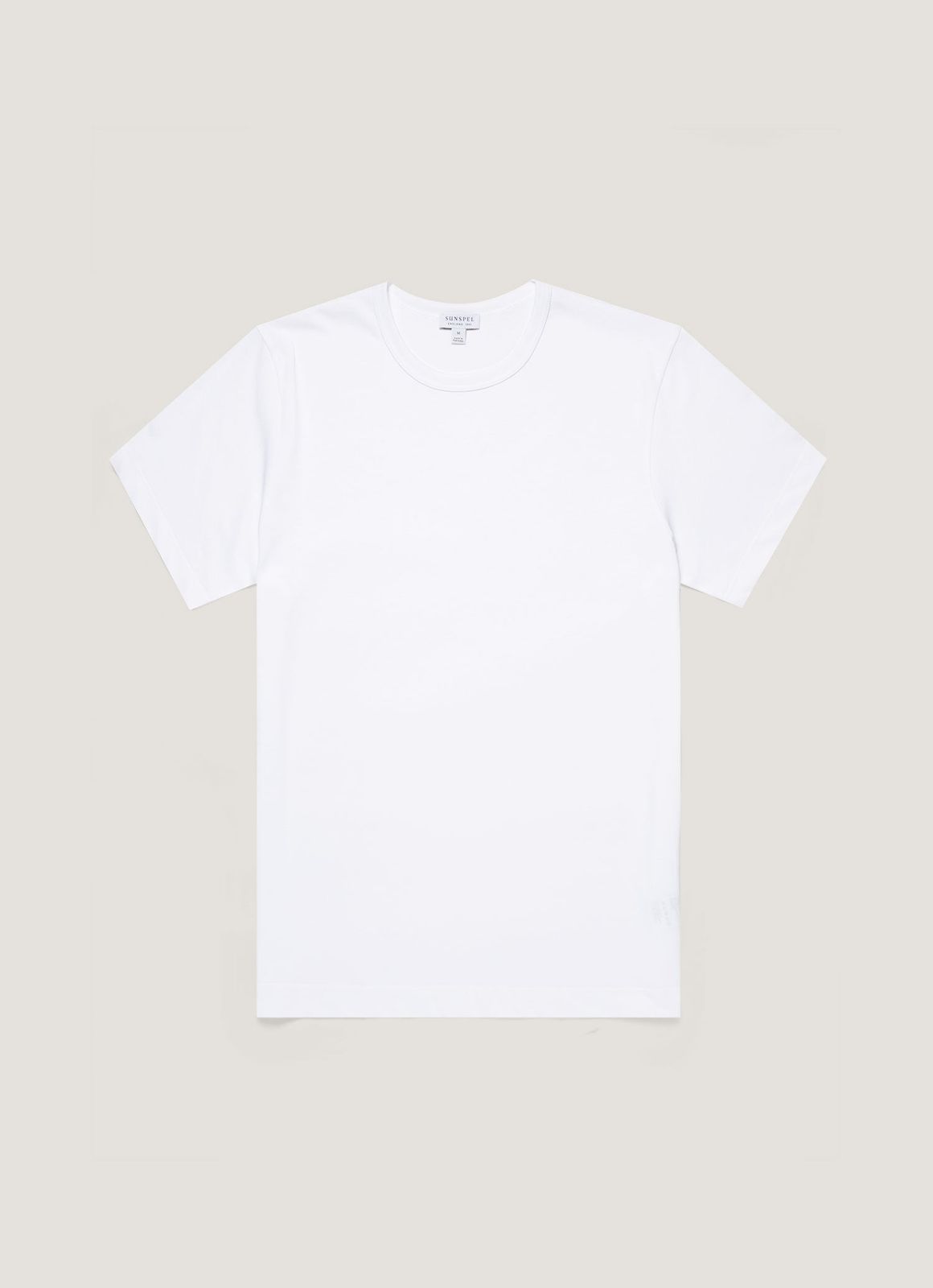 Men's Single Jersey T-shirt in White