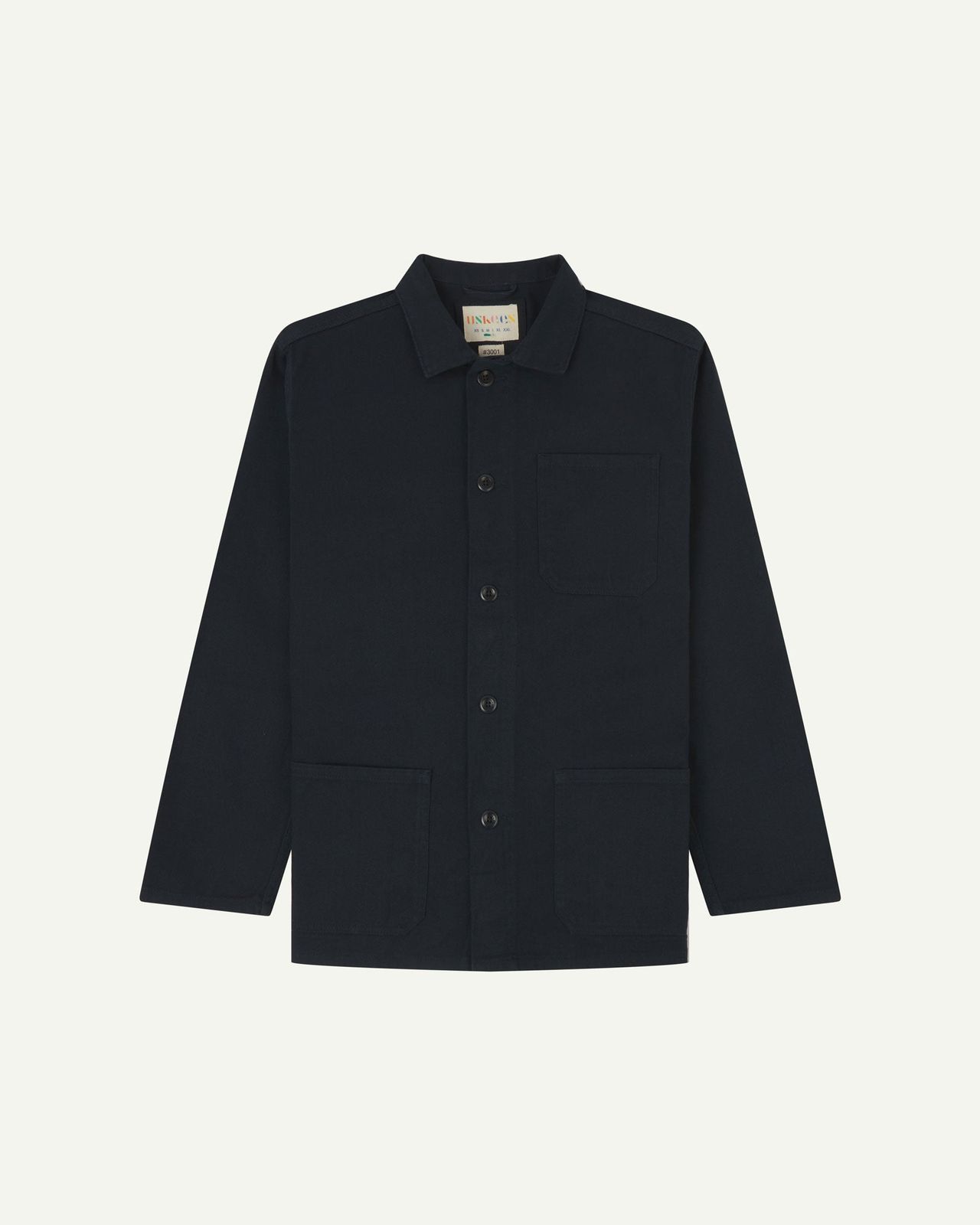 3001 Drill overshirt - blueberry