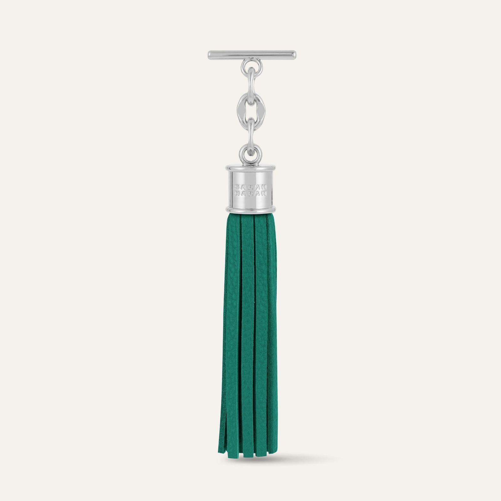 Capsule Tassel Classic | Evergreen with Silver hardware
