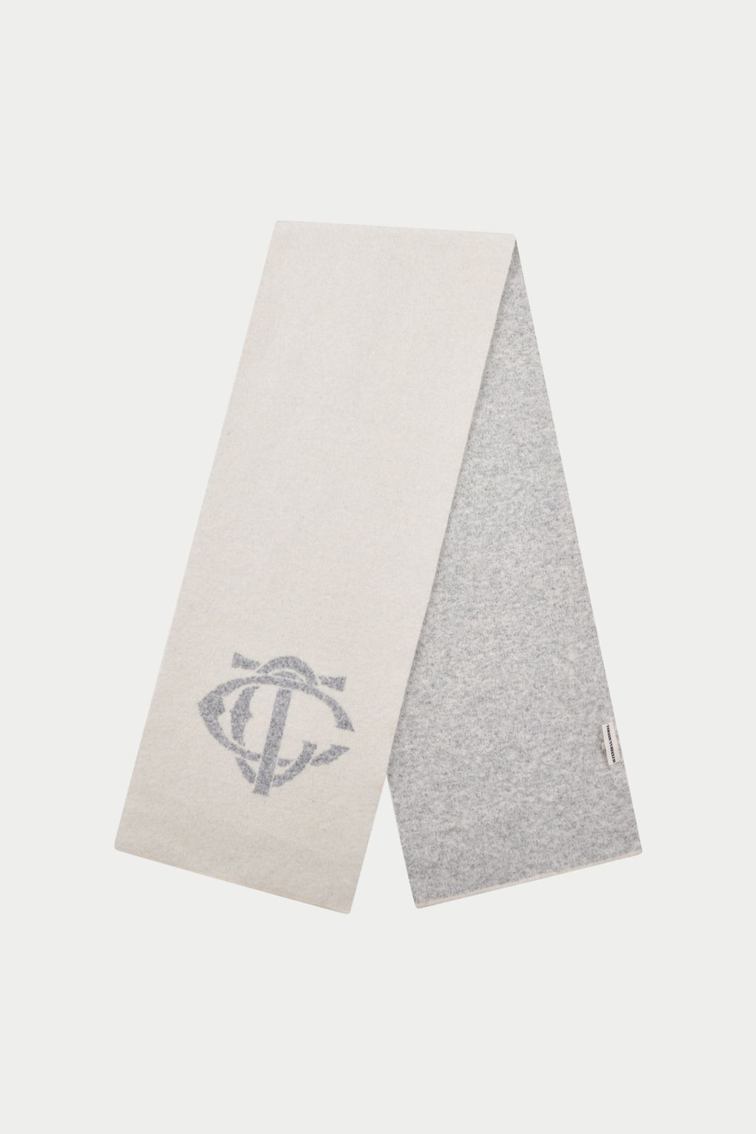 MONOGRAM SCARF - OFF WHITE