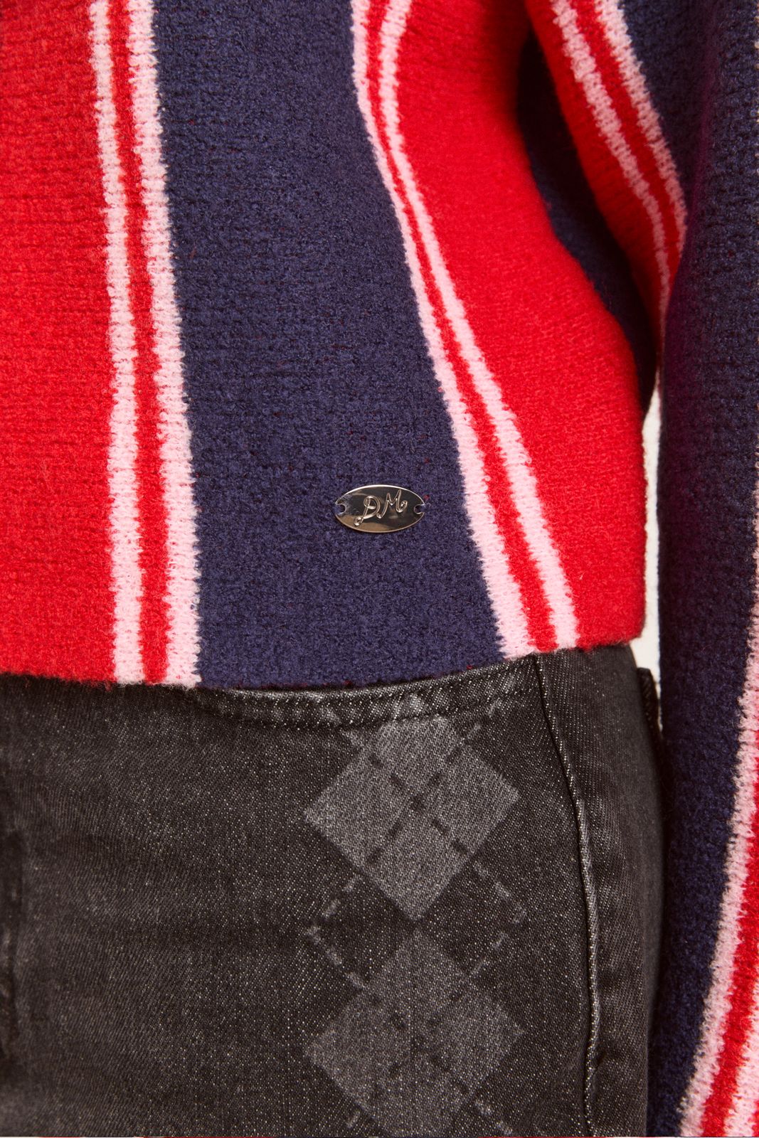 Bibi Boxy Merino Wool Reversible Cardigan