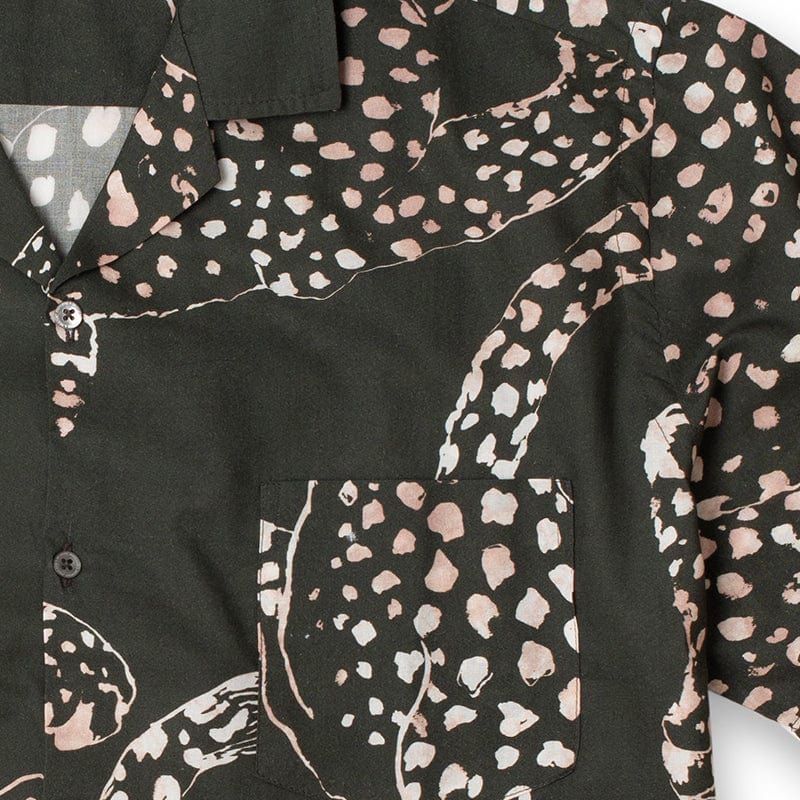Men’s Cuban Pyjama Set The Jag Print Green