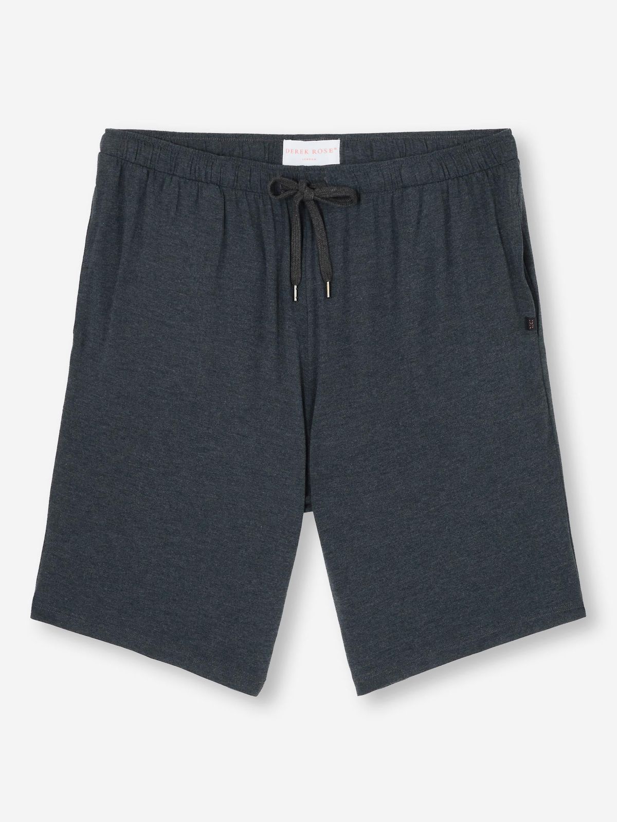 Marlowe Micro Modal T-shirt & Lounge Shorts Set Anthracite