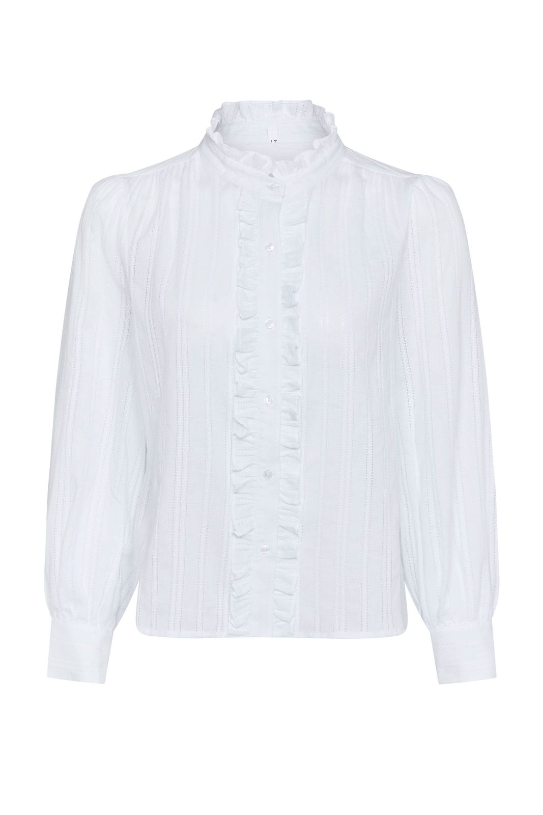Eva Cotton Blouse - White 50% Off