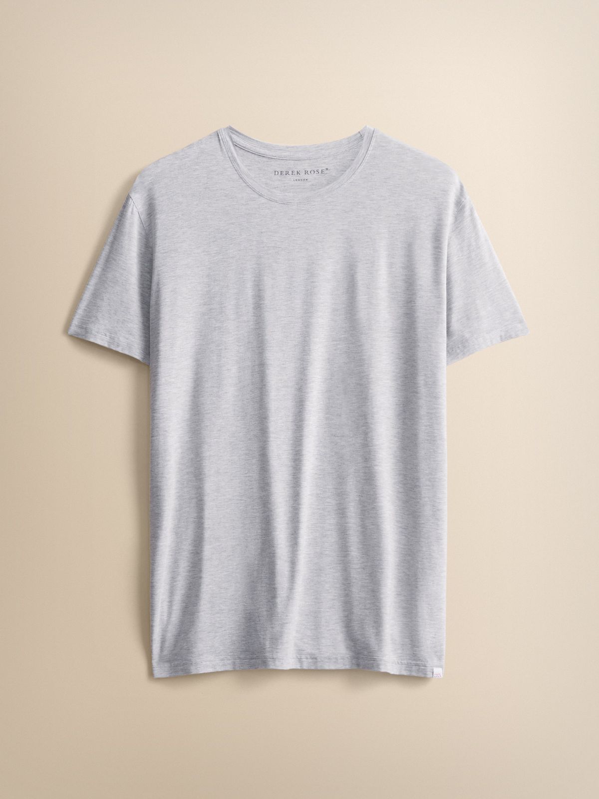 Ethan Micro Modal T-shirt Silver Marl