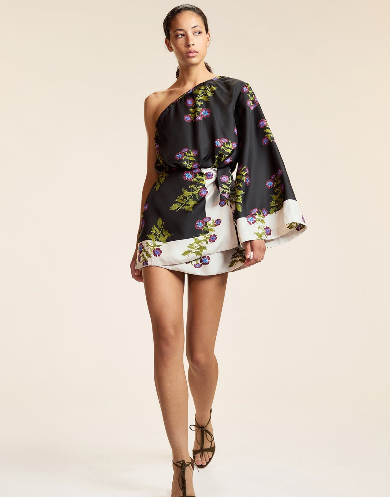 Bon Voyage Silk Dress