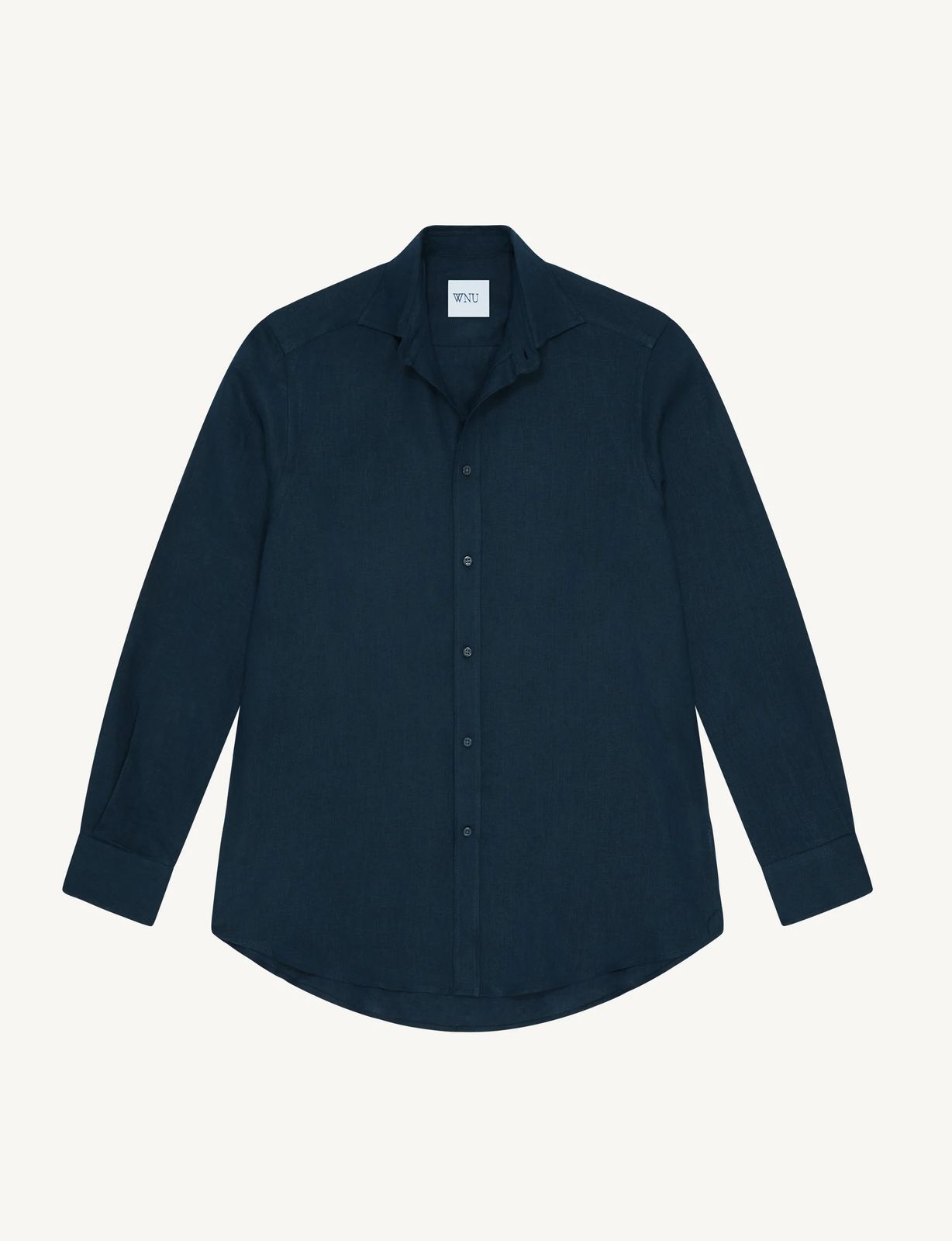 The Set: Linen Navy Shirt & Boxer