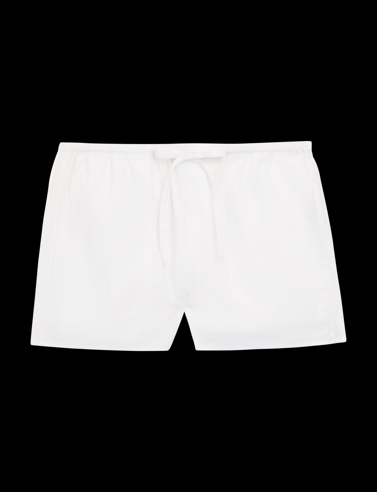 Ceiriad Shorts: Fine Poplin, White X Lucy Williams