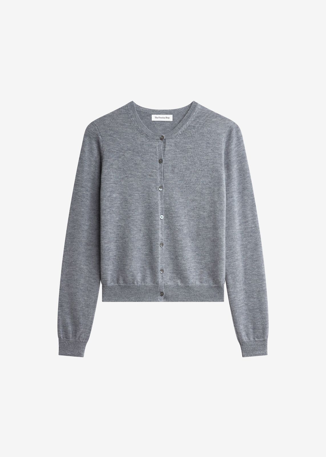 Nomi Thin Knit Cardigan - Grey