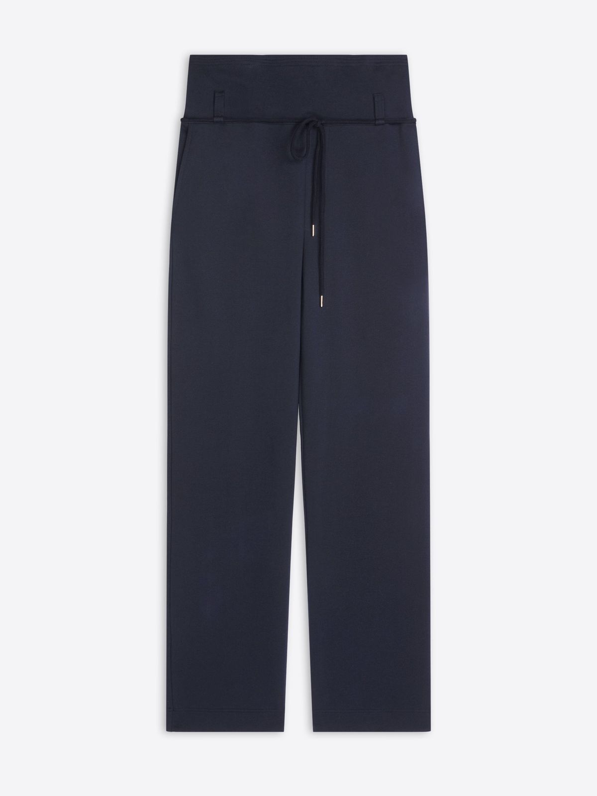 Drawstring cotton sweatpants