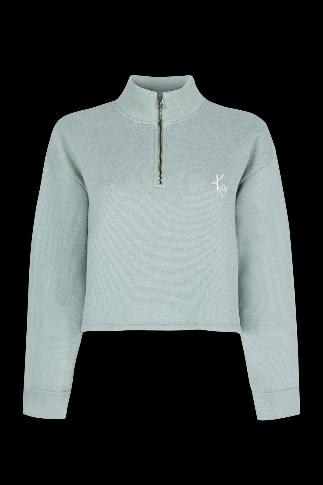 The Kōr Quarter Zip made from Deadstock Fabrics