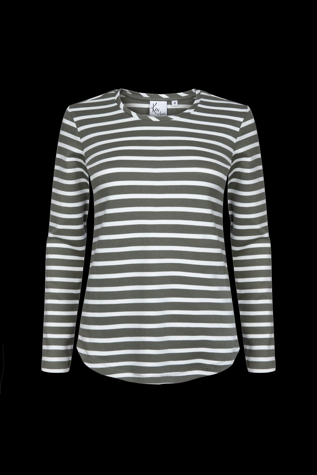 The Sunday Long Sleeve Top made from Deadstock Fabrics