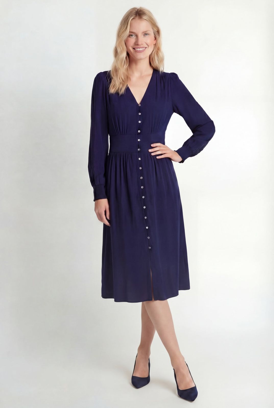 Lucy - Midnight Blue Dress - 50% OFF