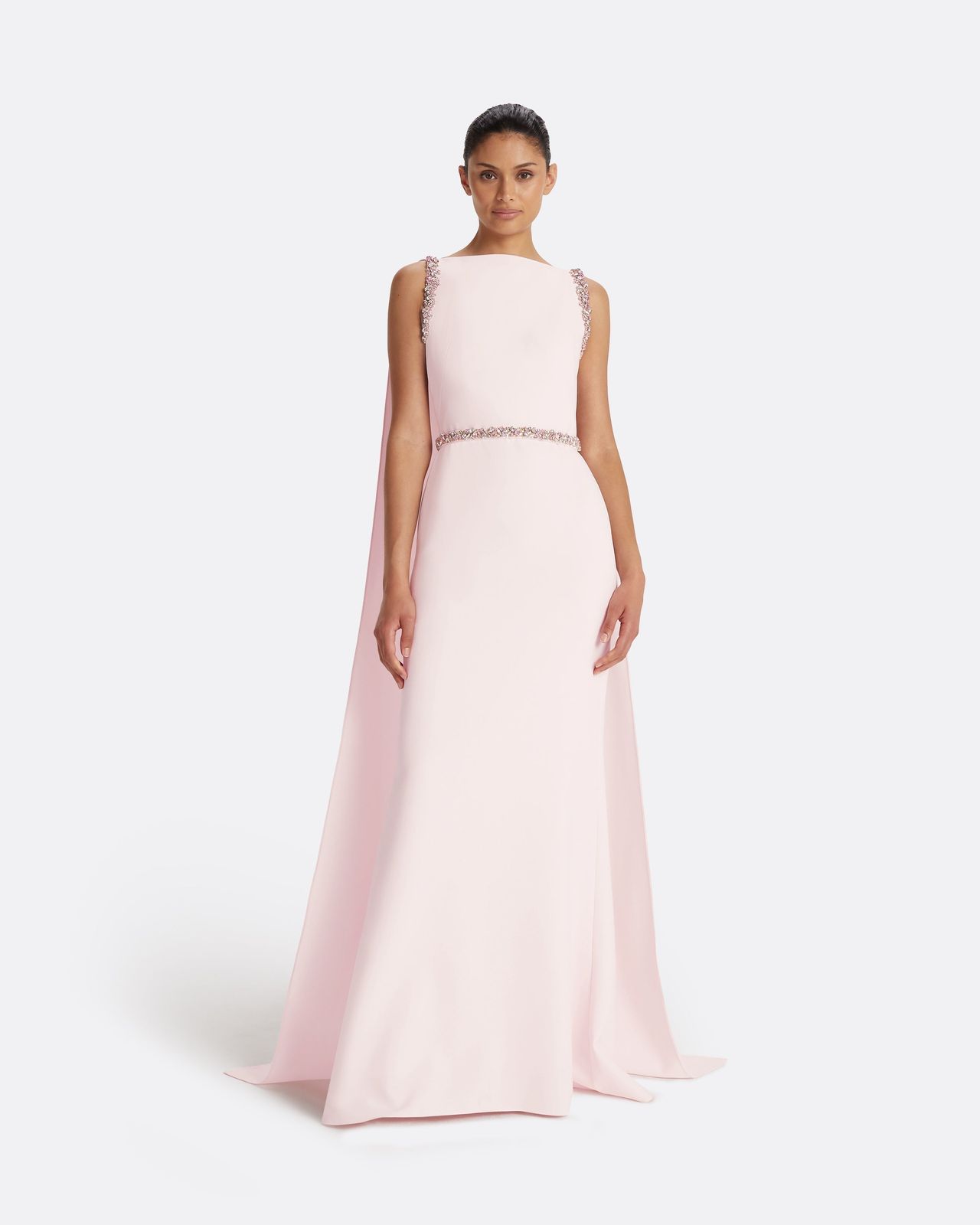 Ginevra Barely Pink Long Dress
