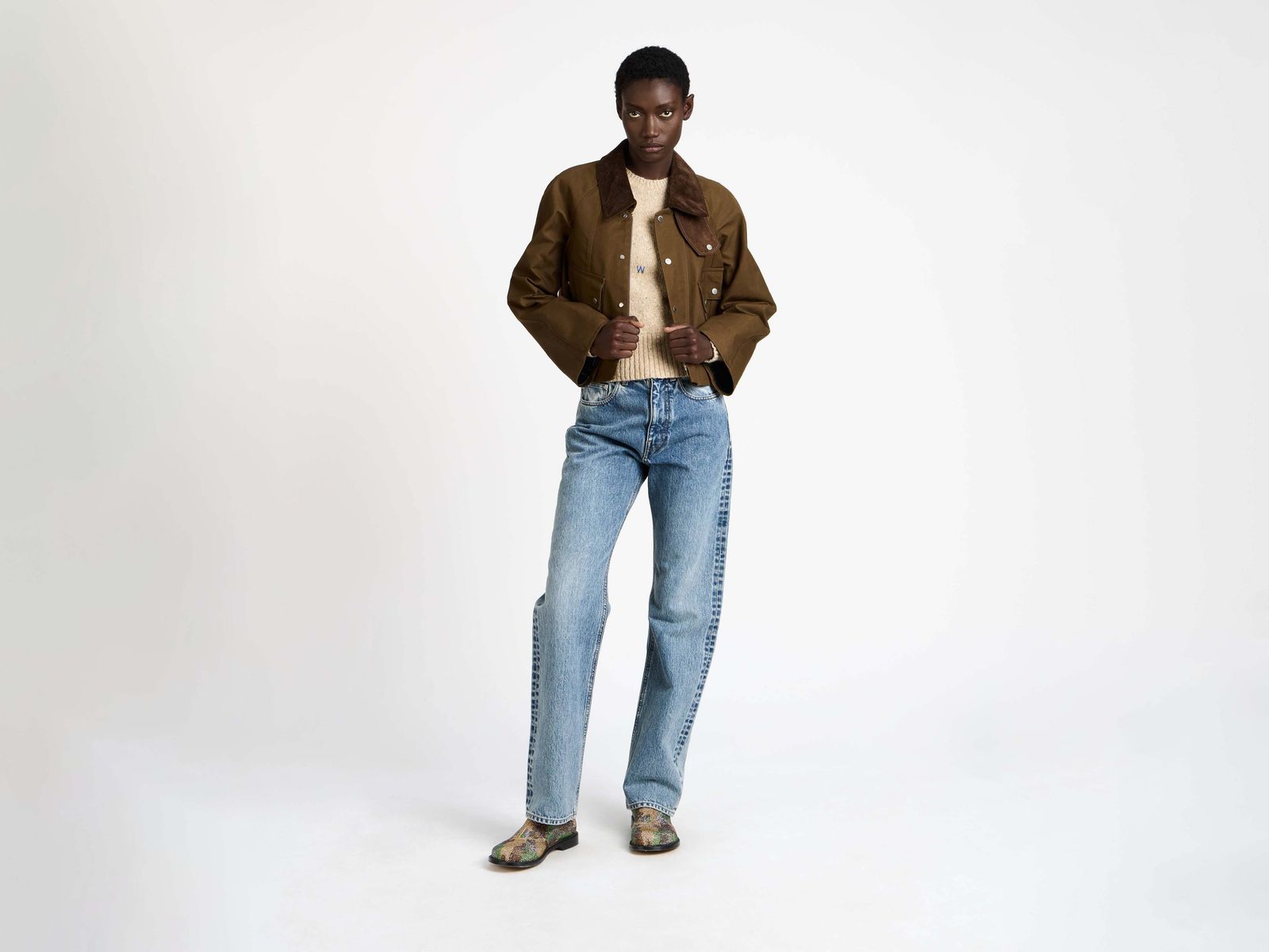 CL_BARN JACKET - BISCUIT_JK0404PG1683