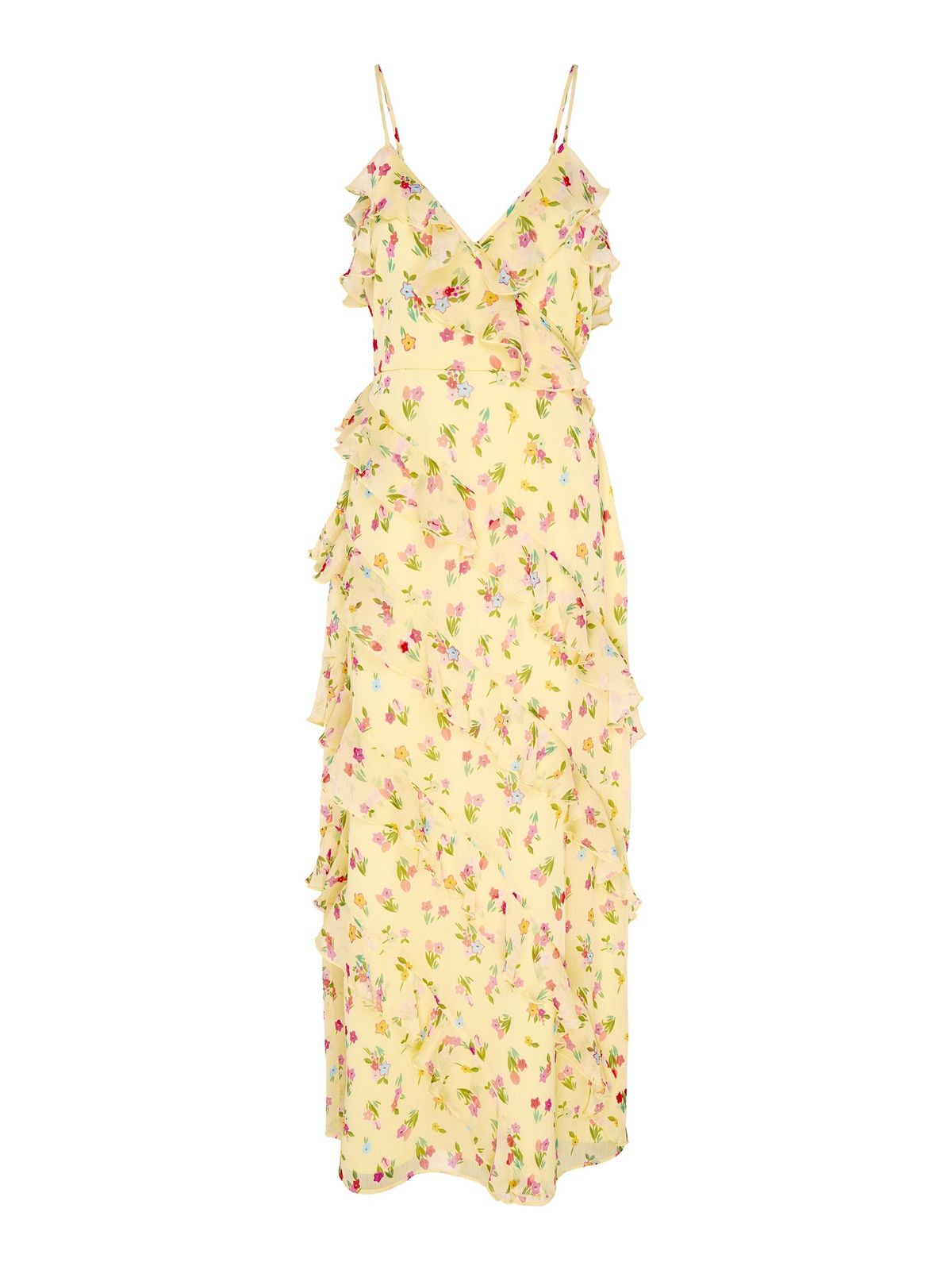 Missy Dress In Floral Yellow