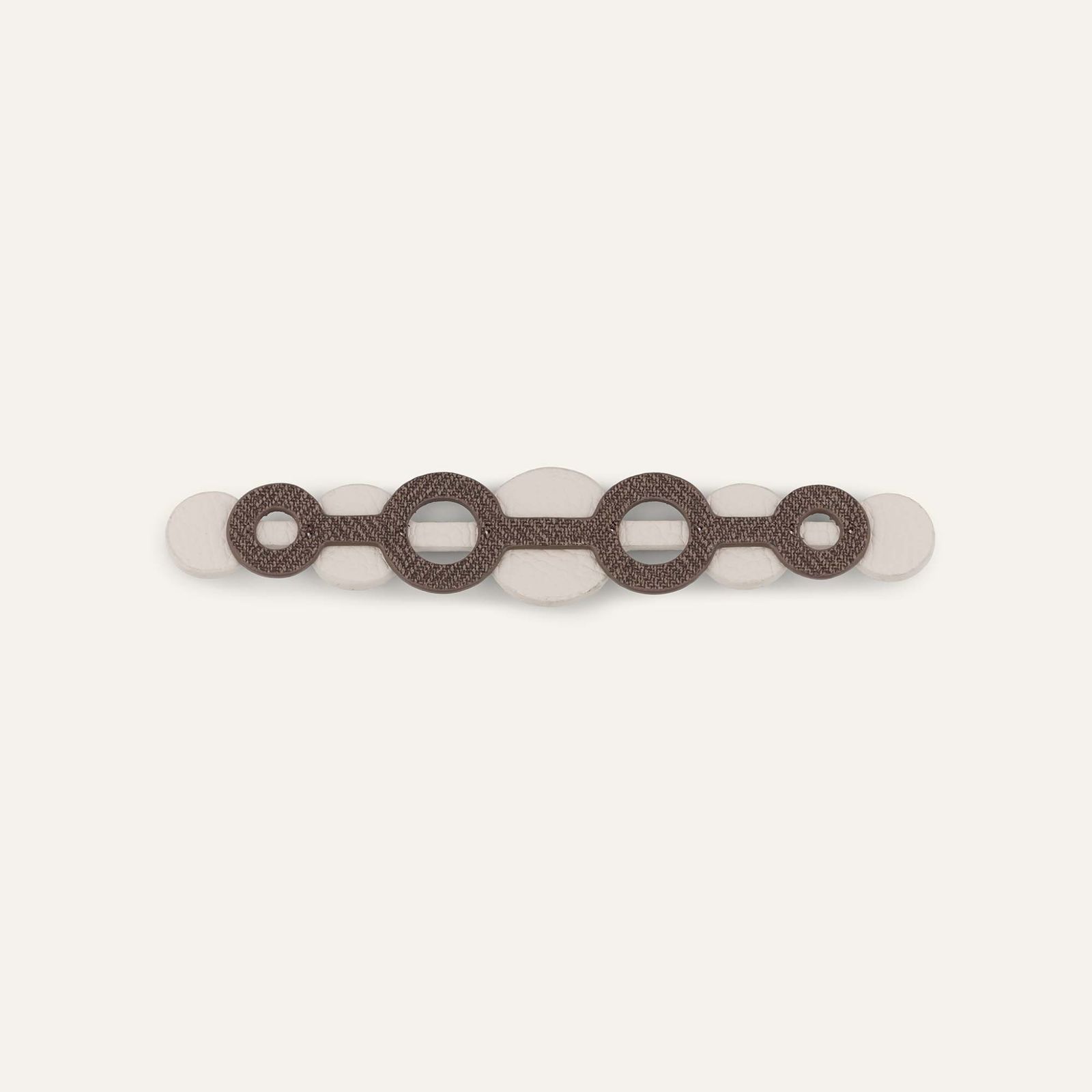 Deco Duo Mini | Chestnut Porcelain with Gold hardware