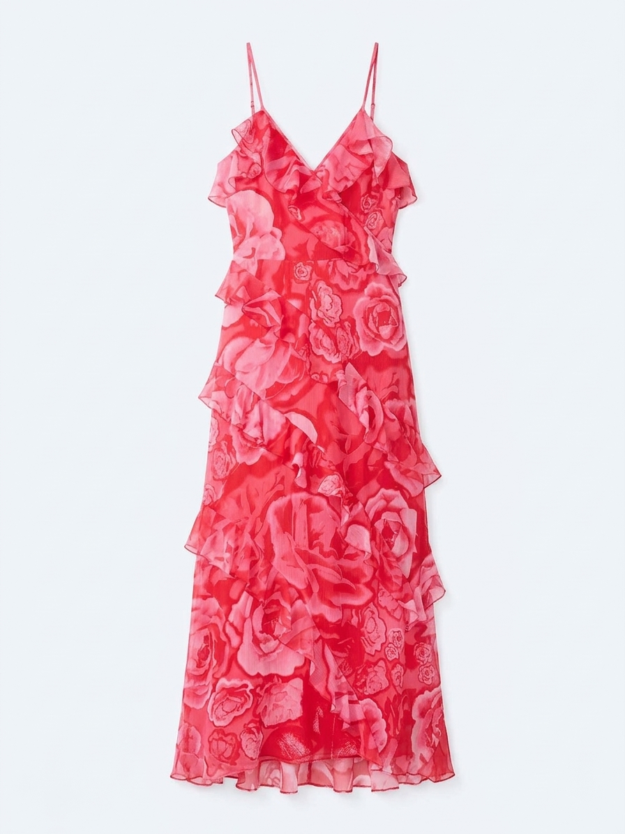 Missy Dress In Photographic Floral