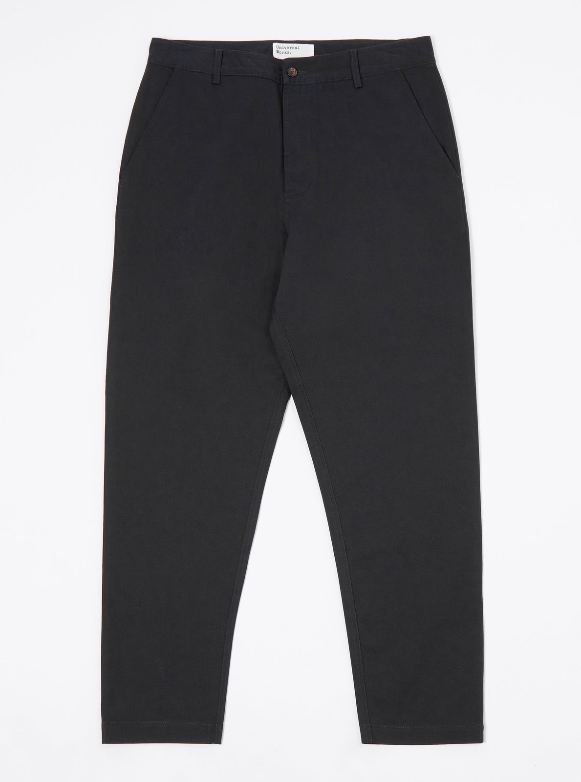Black Twill Military Chino