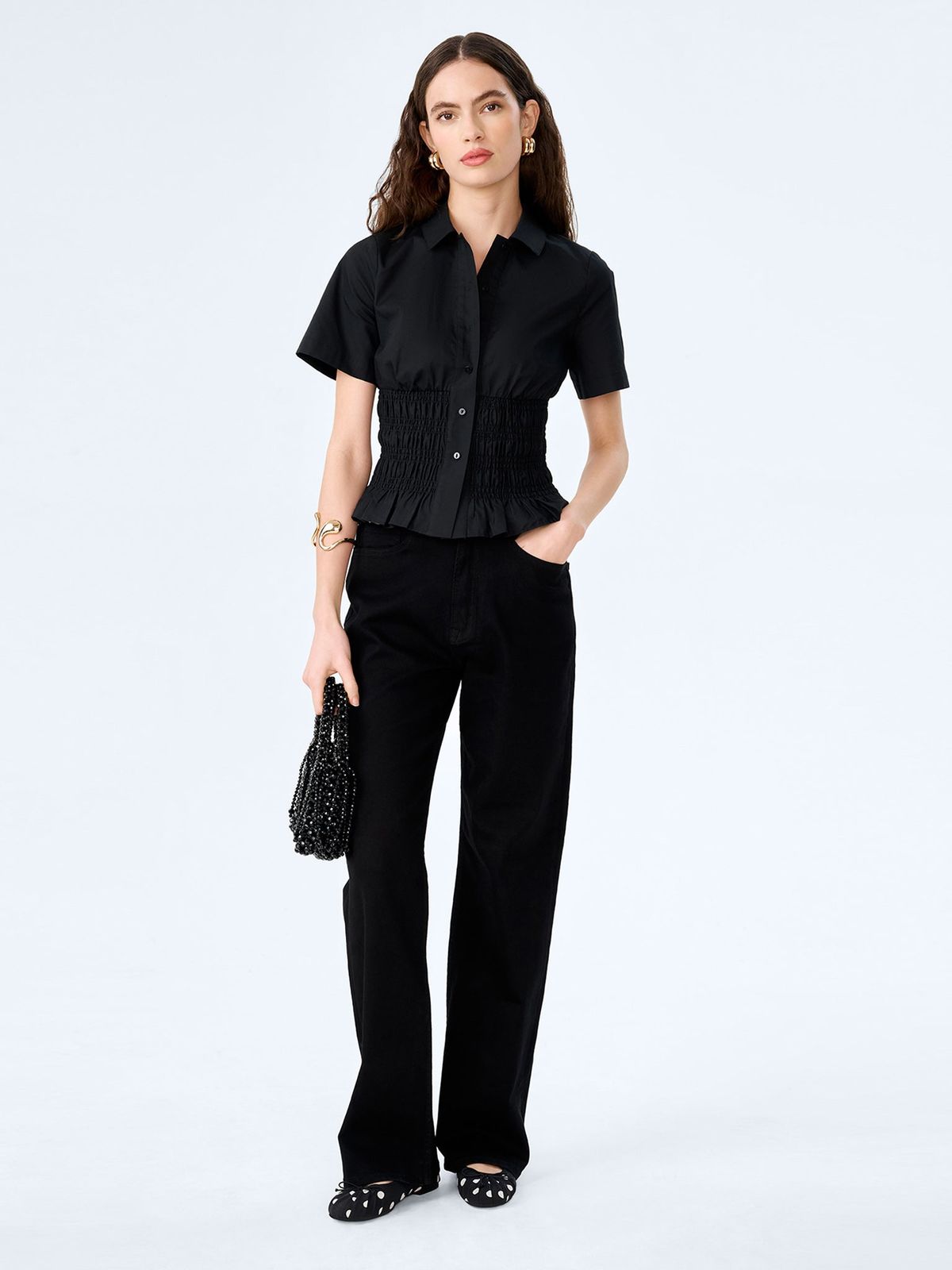 Merida Blouse in Black