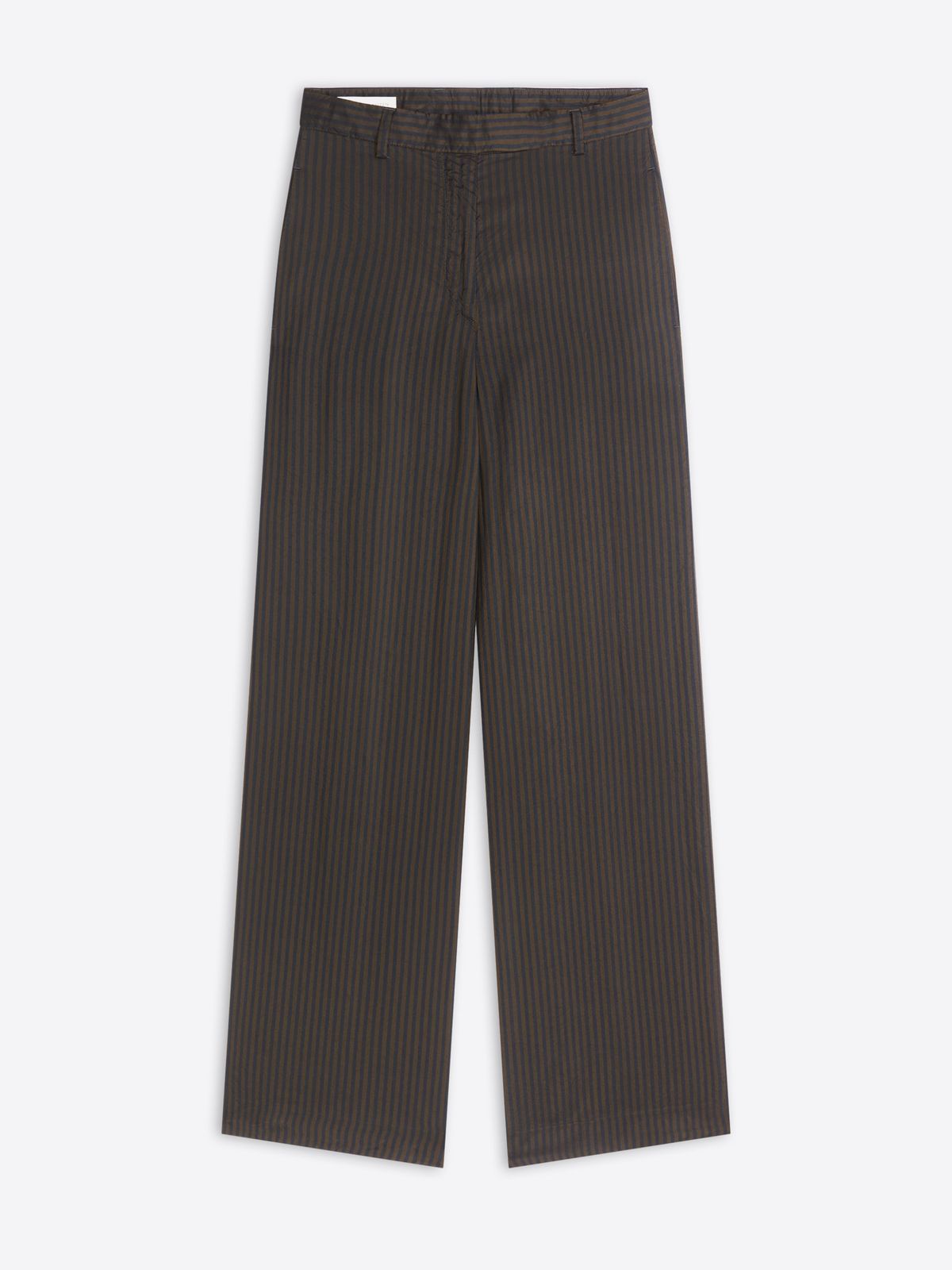 Wide leg cupro pants