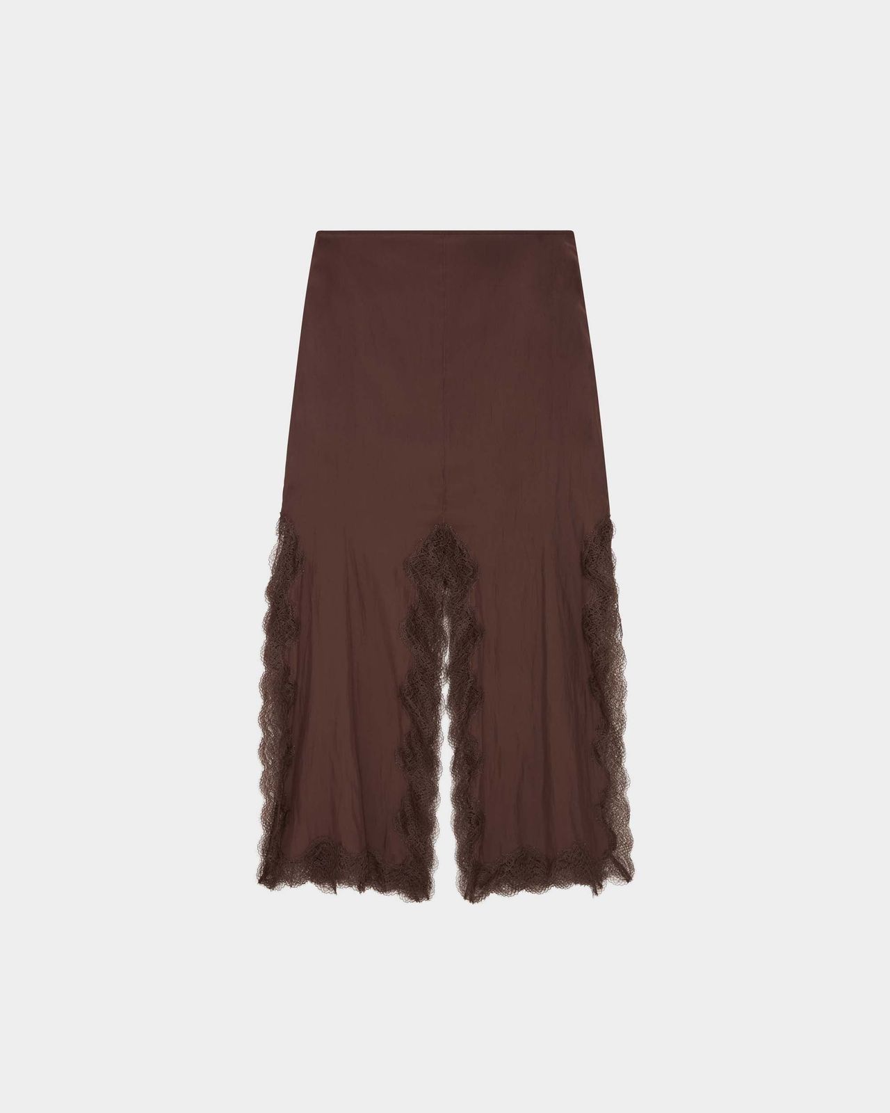 Simi Midi Skirt in Satin
