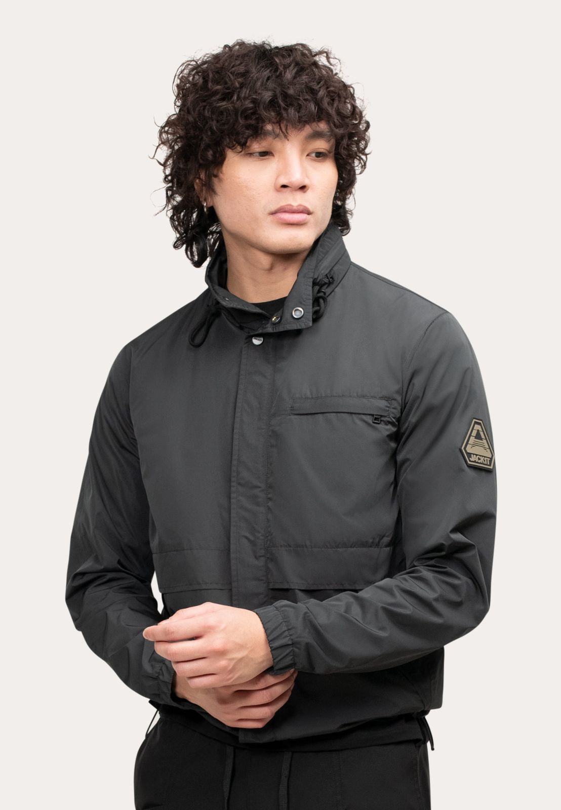 Atlas Lightweight Windbreaker Black