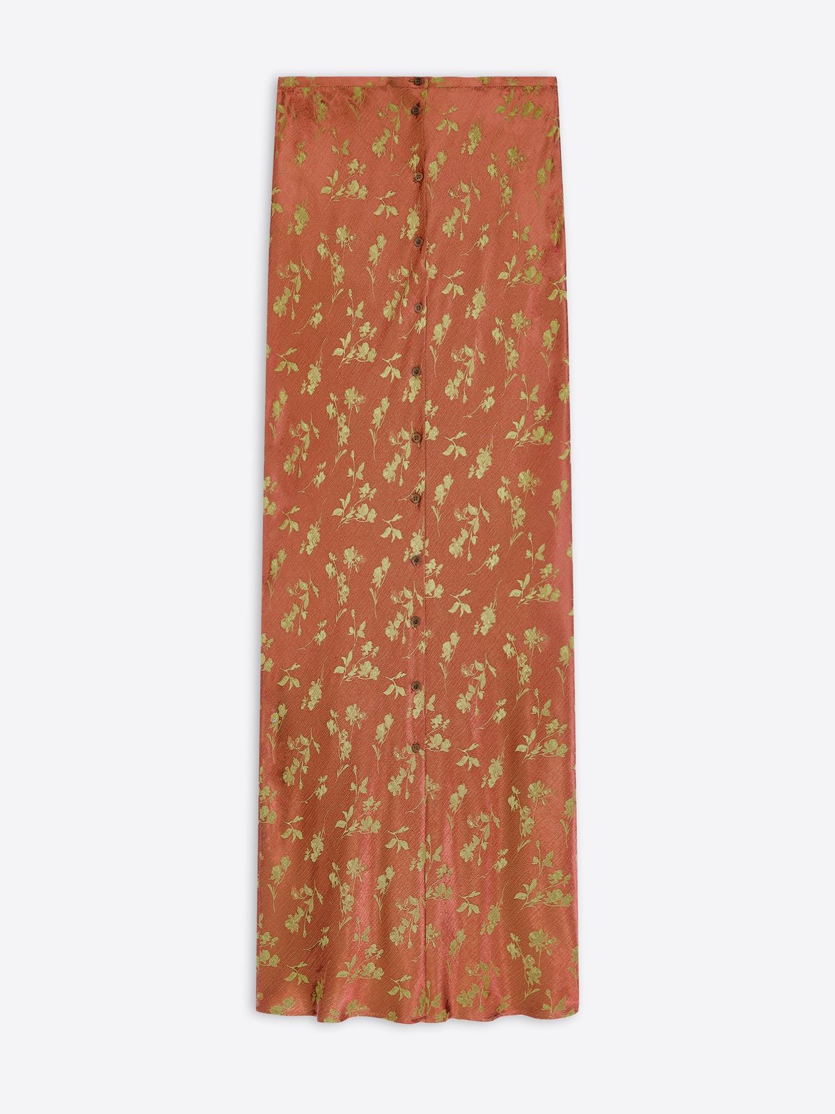 Long jacquard skirt