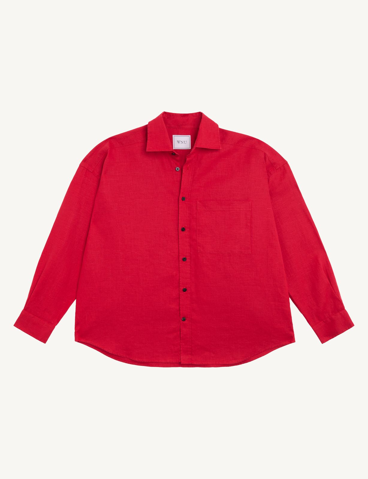 The Set: Hemp Red Shirt & Palazzo