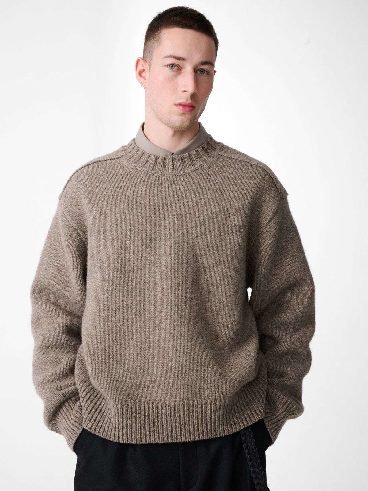 Berez Knit in Natural Marl