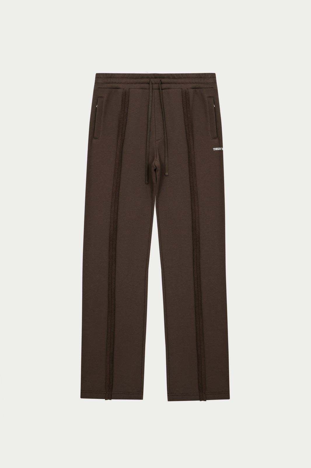 COPYRIGHT STRAIGHT LEG JOGGERS - BROWN