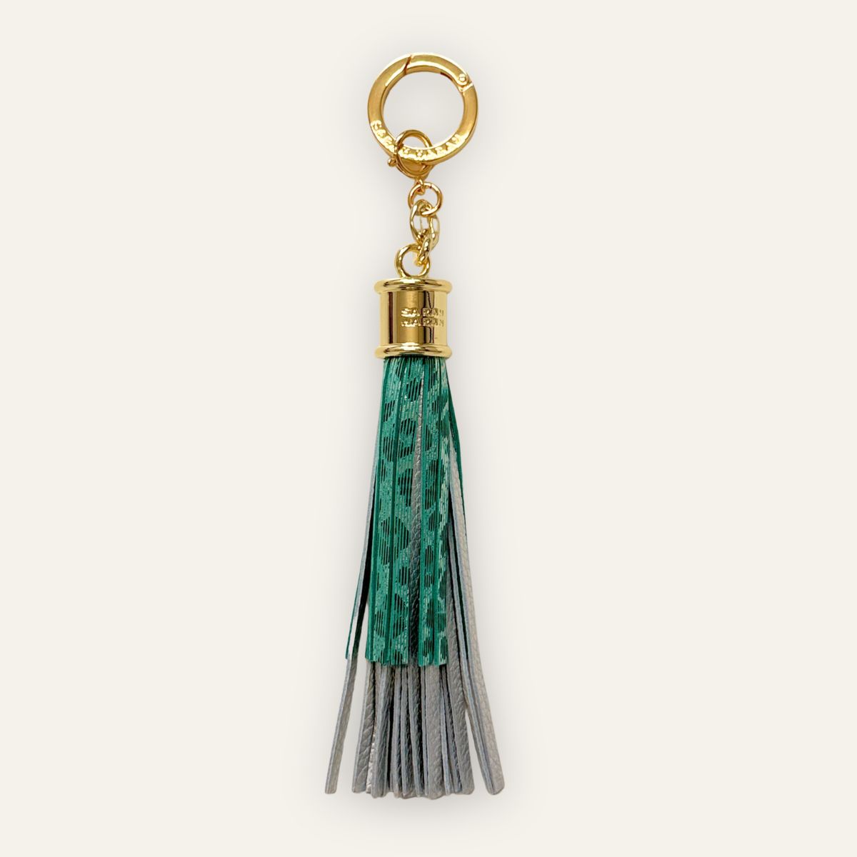 Fringe Charm | Caribbean Dreams with Gold hardware