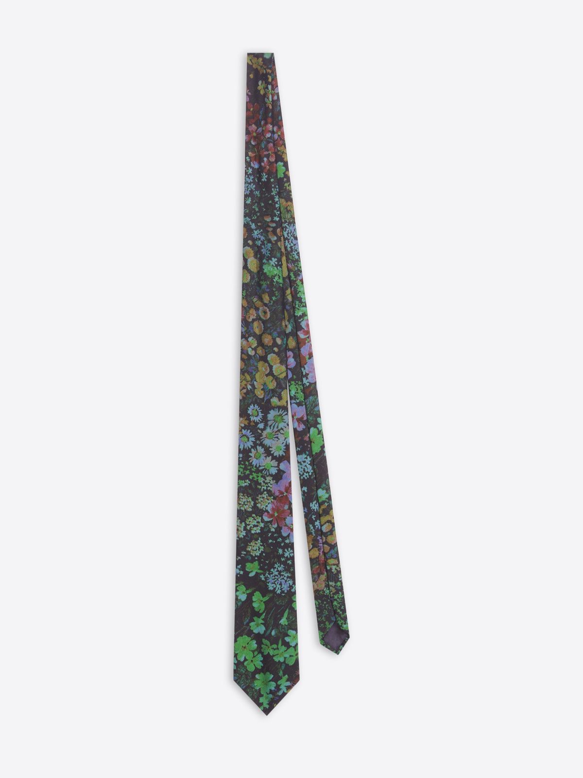 Printed viscose tie