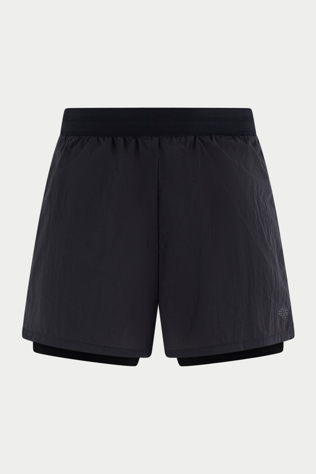 2-1 TRANSLUCENT RUN SHORT - BLACK