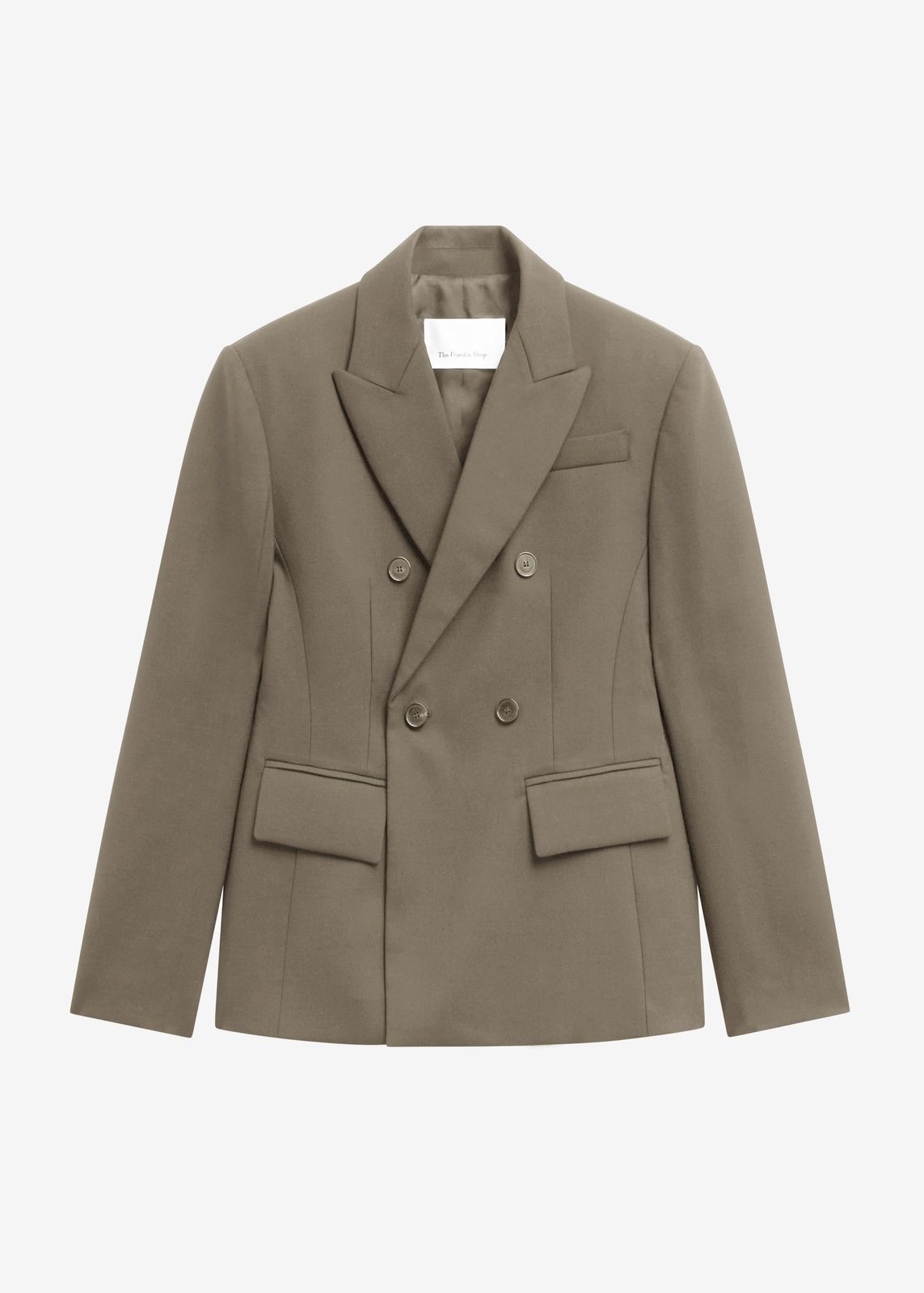 Doyer Cinched Blazer - Moss Green