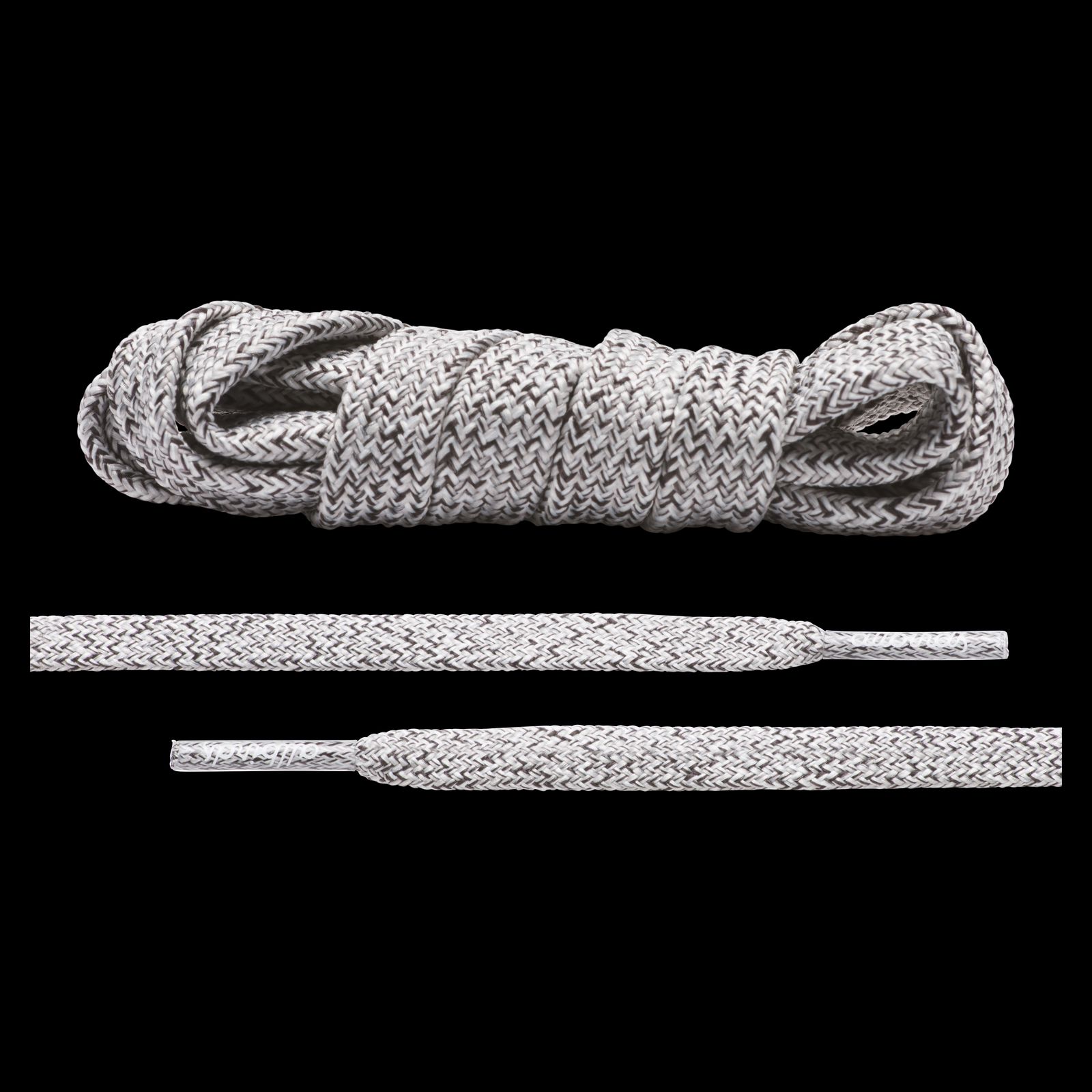 Allbirds Laces - Natural Grey Heather - Flat